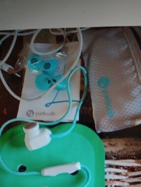 Yurbuds Aqua Green In-Ear Headphones